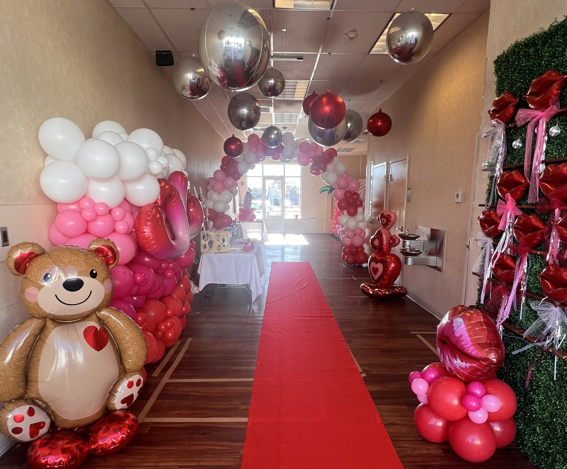 Confetti Friends Valentine's Day Pop Up Shop Entrance